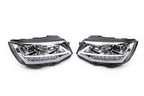 Volkswagen T6 2015–2024 Strålkastare fram med LED-ljus 2015-2019 (Silver, 2 st) foto 2
