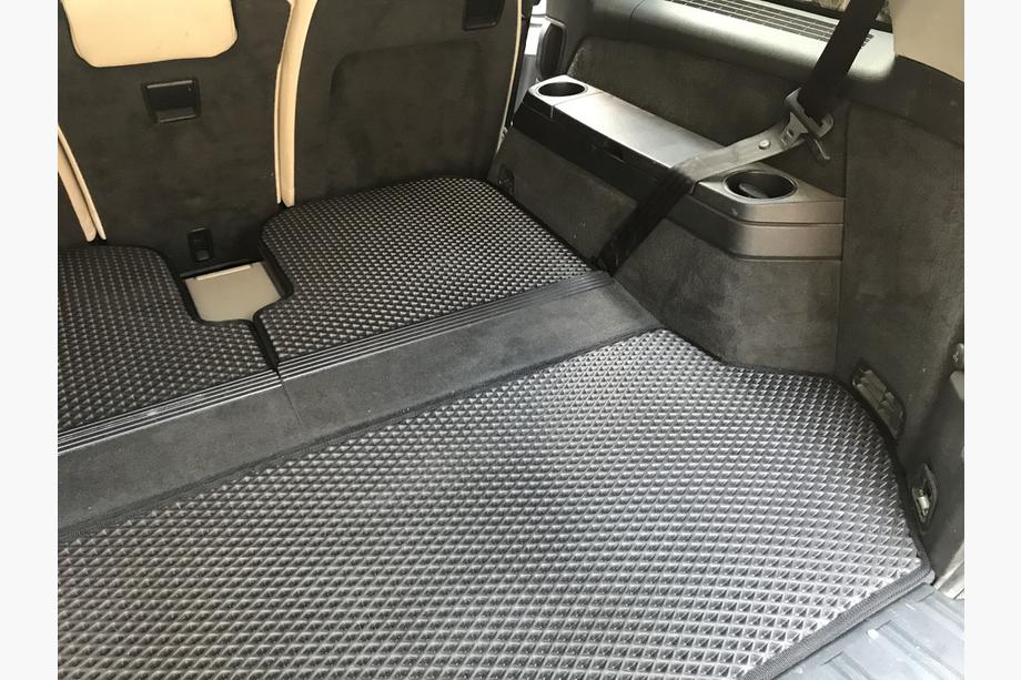 Volvo XC90 2002–2014 Bagagerumsmatta i 3 delar (EVA, svart) Foto 3