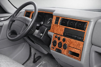 Volkswagen T4 Caravelle/Multivan 1990–2003 Instrumentpanelskydd (1996-1999) Aluminium foto 1
