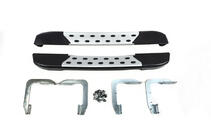 Mercedes Sprinter W906 2006–2018 DOT-Line sidosteg bakom hjulet (2 st, aluminium) foto 1