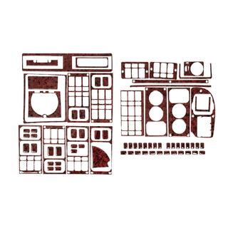 Instrumentpanelslister 1995-2004 (trälook) Scania 4-serien 1995–2004 foto 1