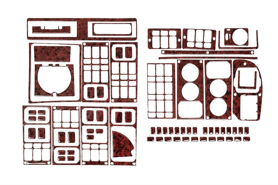 Scania 4-serien 1995–2004 Instrumentpanelslister 1995-2004 (trälook) Image