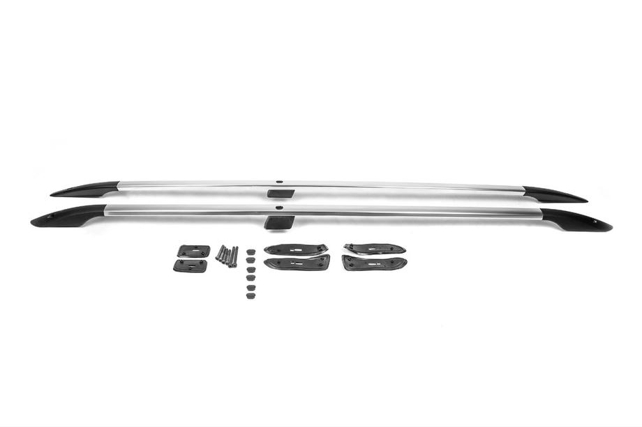 Toyota Land Cruiser 200 2007–2021 Takrails – turkisk design (krom, 2 st) metallmonteringsfötter Foto 2