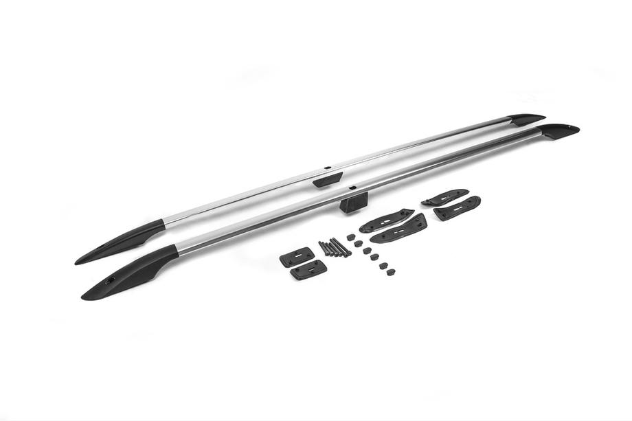 Toyota Land Cruiser 200 2007–2021 Takrails – turkisk design (krom, 2 st) metallmonteringsfötter Foto 3