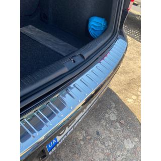 Lastskydd bakre stötfångare Carmos (HB, rostfritt stål) Volkswagen Golf 6 2008–2014 foto 4