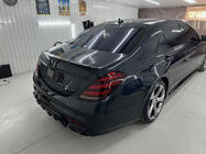 Mercedes S-class W222 2013–2022 BRB bodykit (svart, 2018+) foto 36