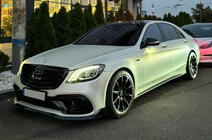 Mercedes S-class W222 2013–2022 BRB bodykit (svart, 2018+) foto 3