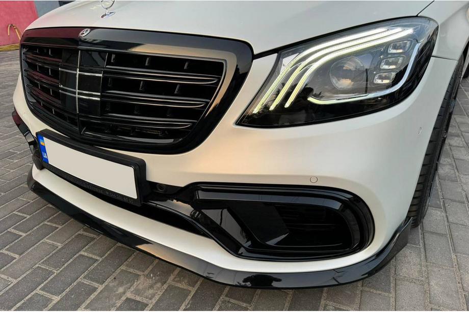 Mercedes S-class W222 2013–2022 BRB bodykit (svart, 2018+) Image