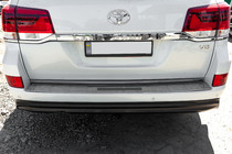 Toyota Land Cruiser 200 2007–2021 Bakre stötfångarskydd 2016-2021 (rostfritt stål) foto 3