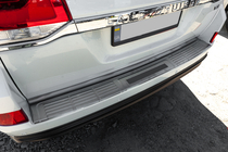 Toyota Land Cruiser 200 2007–2021 Bakre stötfångarskydd 2016-2021 (rostfritt stål) foto 2