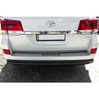 Bakre stötfångarskydd 2016-2021 (rostfritt stål) Toyota Land Cruiser 200 2007–2021 foto 3