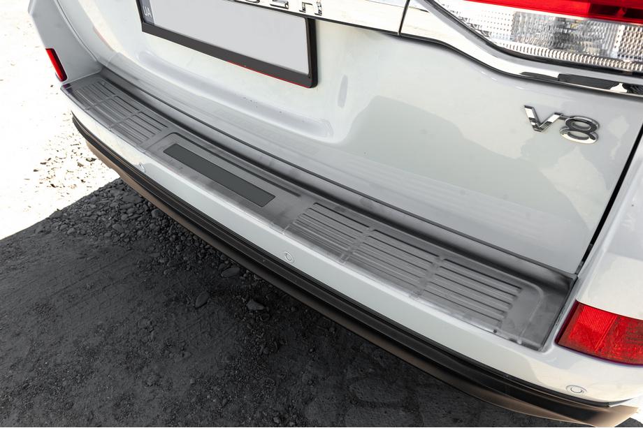 Toyota Land Cruiser 200 2007–2021 Bakre stötfångarskydd 2016-2021 (rostfritt stål) Image