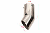 Toyota Land Cruiser Prado 150 2009–2023 Avgasändrör i rostfritt stål foto 4
