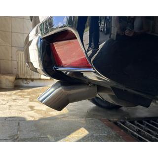 Avgasändrör i rostfritt stål Toyota Land Cruiser Prado 150 2009–2023 foto 1