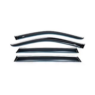 Vindavvisare med kromlist (4 st, HIC) BMW X5 E70 2007–2013 foto 1