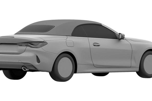 Bilder på den nya cabrioleten BMW 4-Series Convertible dyker upp på nätet Foto 3