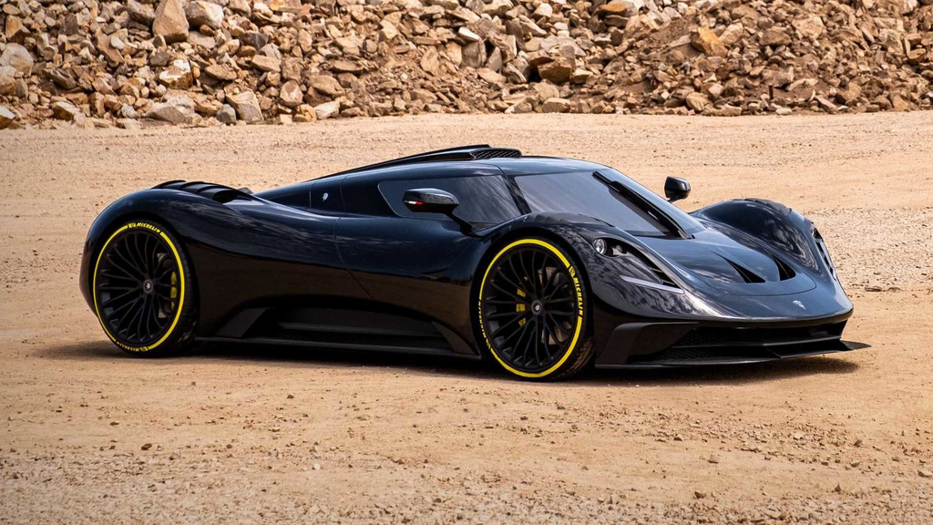 Nya Chevrolet Corvette blev bas för en unik superbil