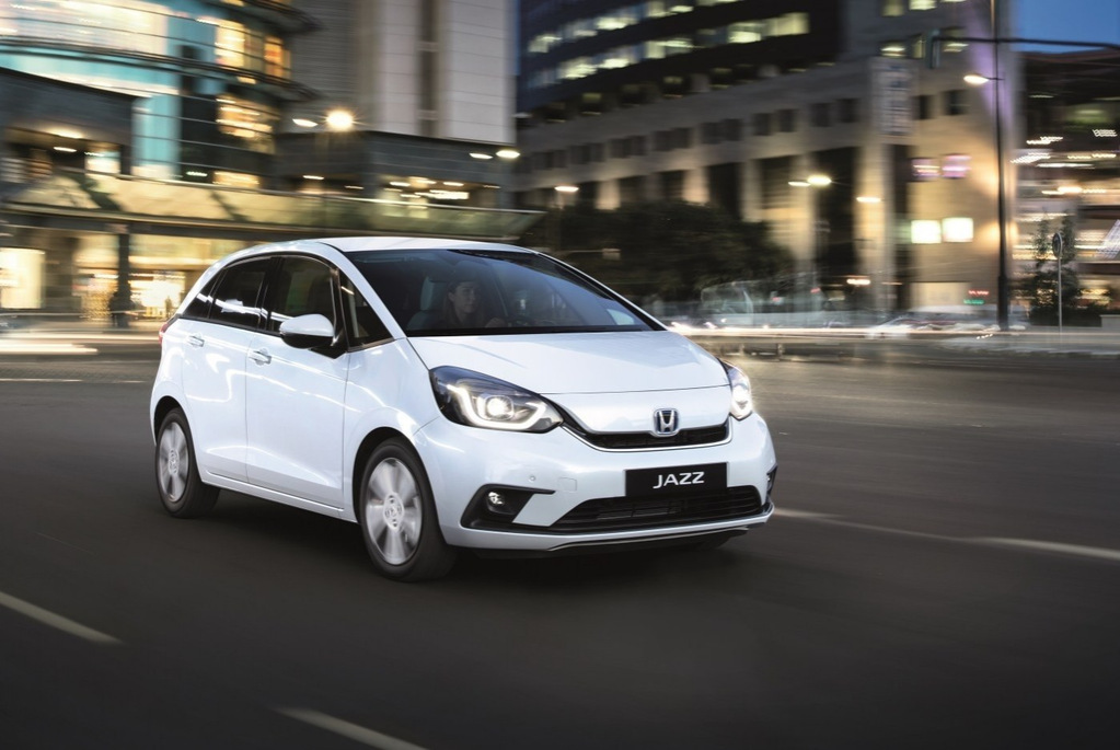 Försäljningen av hybridmodellen Honda Jazz e: HEV har startat i Ukraina