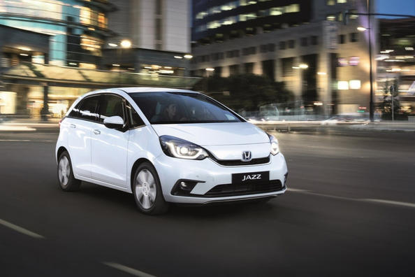 Försäljningen av hybridmodellen Honda Jazz e: HEV har startat i Ukraina