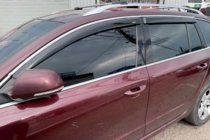 Skoda Superb 2009–2015 Vindavvisare med kromlist SW (4 st, HIC) foto 1