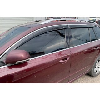 Vindavvisare med kromlist SW (4 st, HIC) Skoda Superb 2009–2015 foto 1