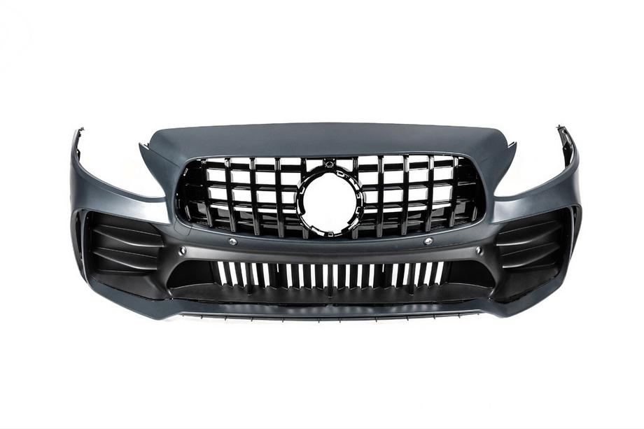 Mercedes C-class W205 2014–2021 Bodykit-kit med komplett bakre stötfångare (Black Mamba C63GT-design) Foto 18