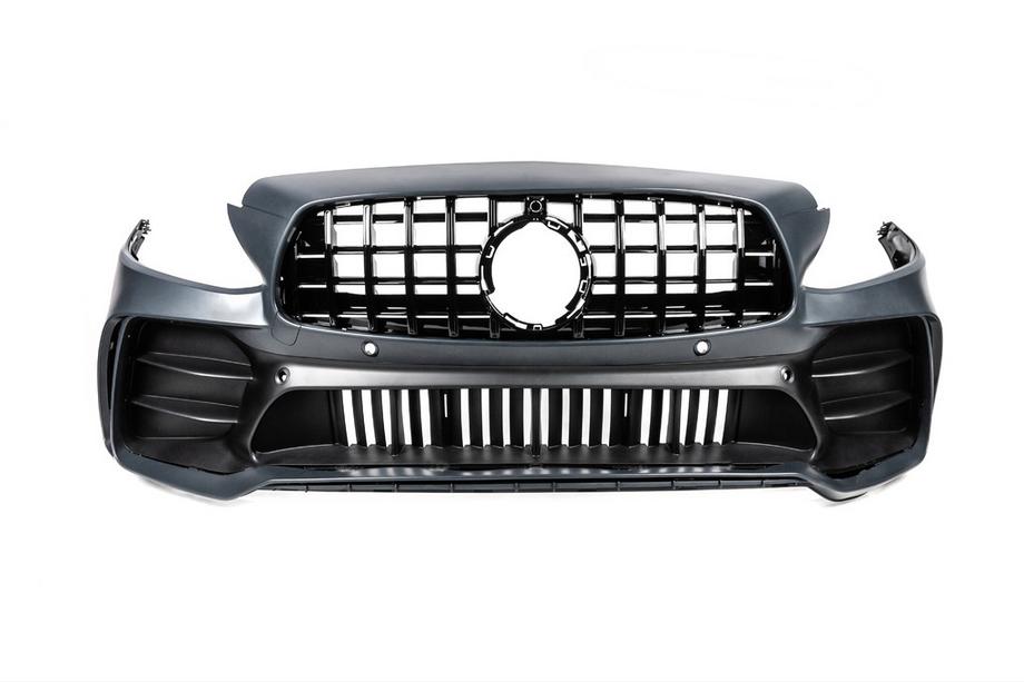 Mercedes C-class W205 2014–2021 Bodykit-kit med komplett bakre stötfångare (Black Mamba C63GT-design) Foto 19