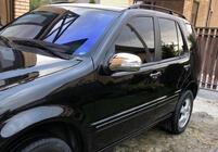 Mercedes ML W163 1997–2005 Spegelskal (2 st, rostfritt stål) foto 1