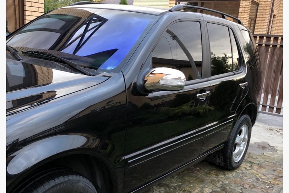 Mercedes ML W163 1997–2005 Spegelskal (2 st, rostfritt stål) Image