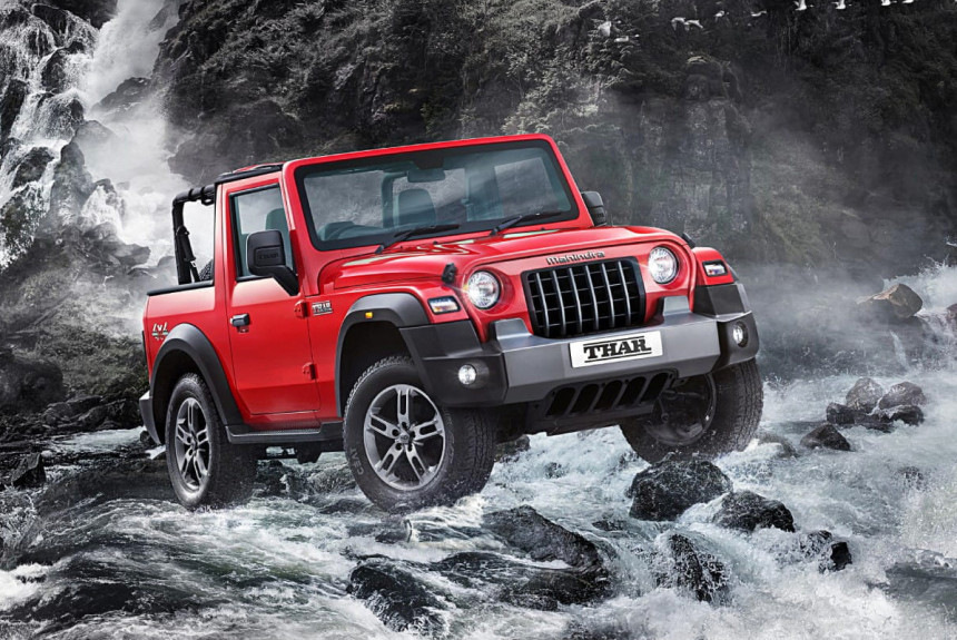Indiska SUV:en Mahindra Thar erövrar hemmamarknaden