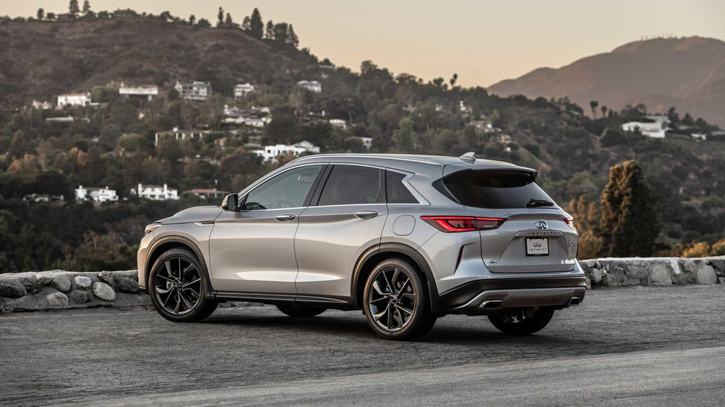Infiniti QX50-crossovern får nytt yttre och mer standardutrustning