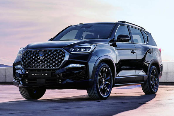 Bilder på nya SsangYong Rexton publicerade