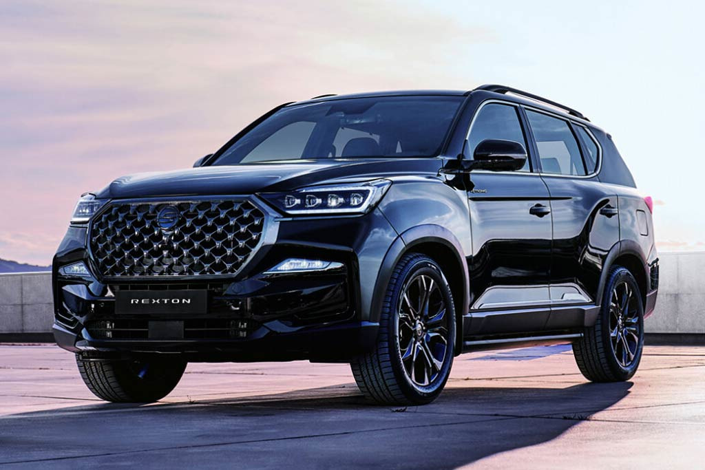 Bilder på nya SsangYong Rexton publicerade
