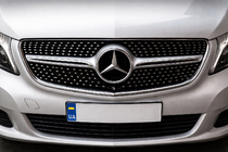 Mercedes Vito/V-klass W447 2014– Diamond frontgrill (2014-2019 för V-class) foto 1