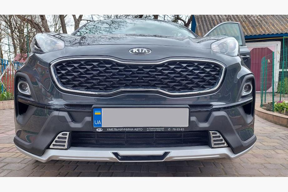 Kia Sportage 2015–2021 Främre och bakre läppspoiler 2019+ V1 (plast) Image