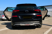 Hyundai Tucson TL 2016–2021 Främre och bakre läppspoilers 2019+ (2 st) foto 2