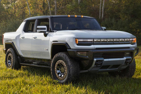 Elektrisk pickup Hummer EV: autopilot, krabbläge och 1000 hk