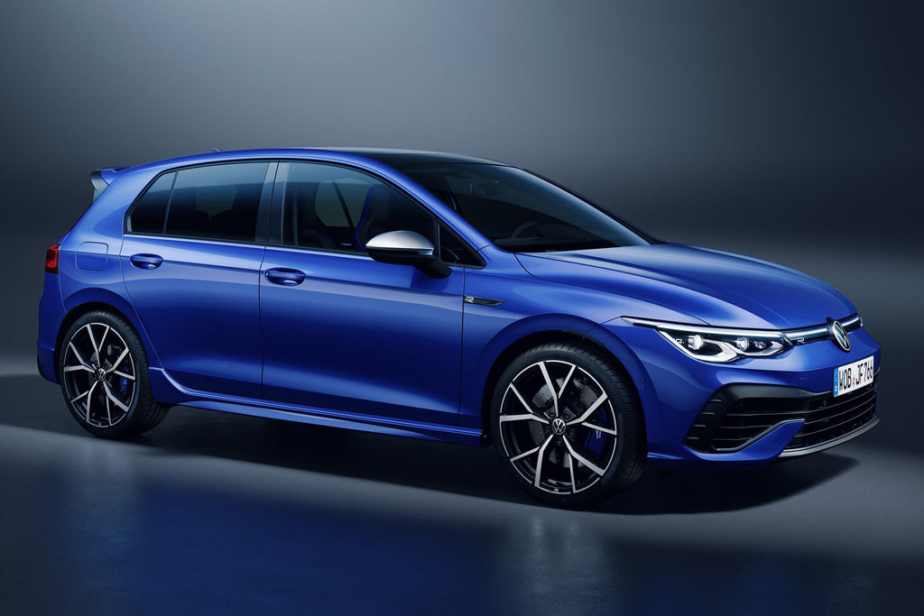 Het version av åttonde generationens Volkswagen Golf R-halvkombi presenterad