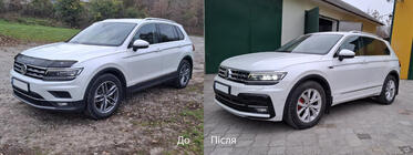 Volkswagen Tiguan 2016–2023 R-Line bodykit-sats (2016-2020) foto 2