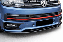 Volkswagen T6 2015–2024 Främre läppspoiler till SportLine 2015-2018 (ABS) foto 1
