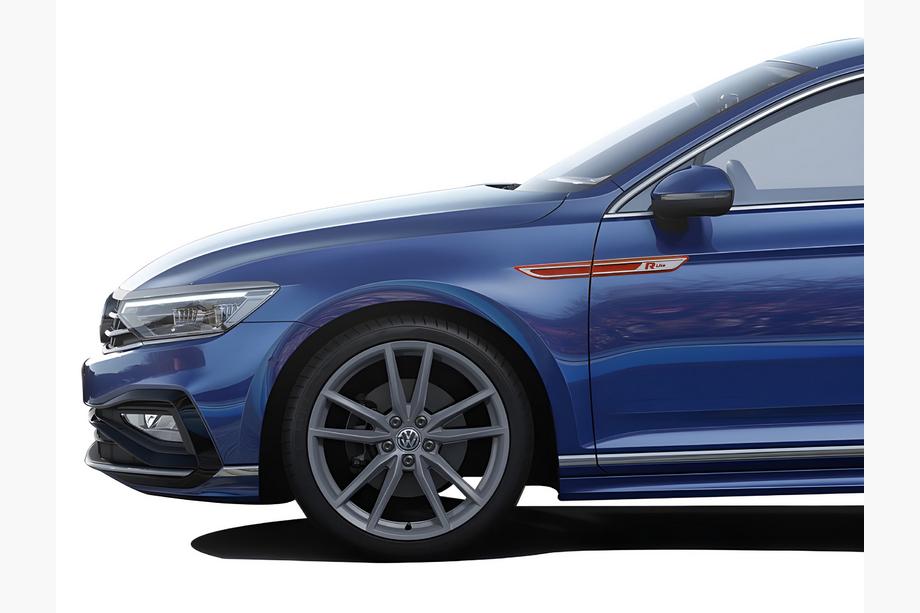 Volkswagen Passat B8 2015–2023 R-Line emblem (flera varianter) Blå Image