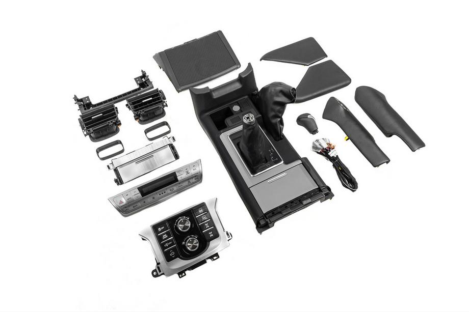 Toyota Land Cruiser Prado 150 2009–2023 Komplett uppgraderingskit för kupén (instrumentpanelslister) 2018-2023 2009-2013 Image
