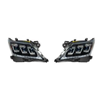 Strålkastare fram 2012-2015 (2020-design, 2 st) Lexus LX570/450d 2008–2022