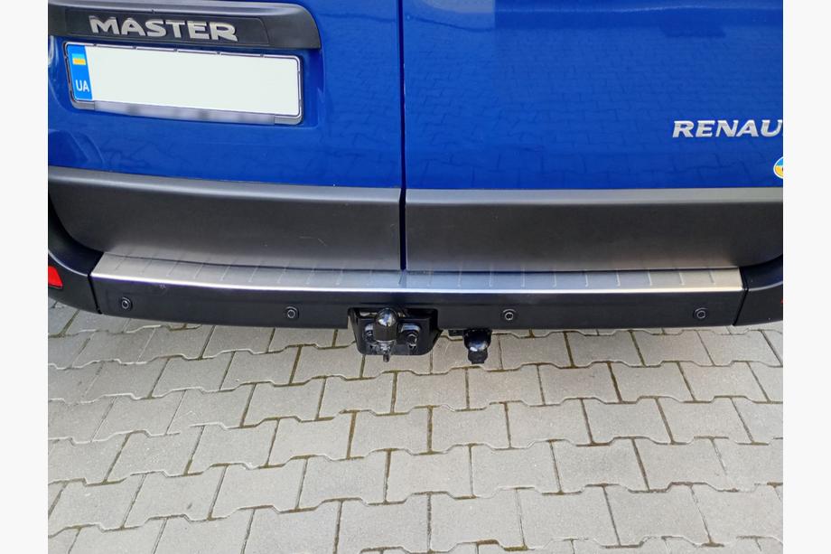 Opel Movano 2010–2021 Bakre stötfångarskydd i rostfritt stål Foto 9