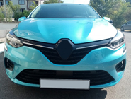 Renault Clio V 2019– Krom grillister (2 st.) Carmos - turkiskt stål foto 1