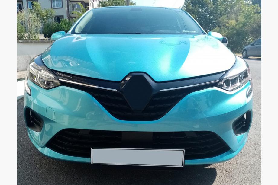 Renault Clio V 2019– Krom grillister (2 st.) Carmos - turkiskt stål Image