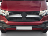 Volkswagen T6 2015–2024 Krom grillister 2019+ (4 st, rostfritt stål) OmsaLine - Italienskt rostfritt stål foto 1