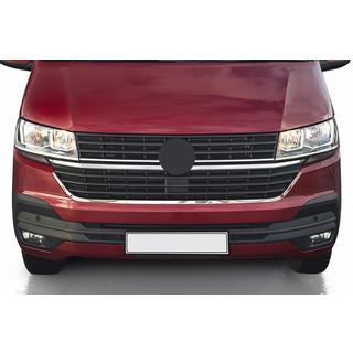 Kromlist under grill 2019+ (1 st, rostfritt stål) Volkswagen T6 2015–2024 foto 1