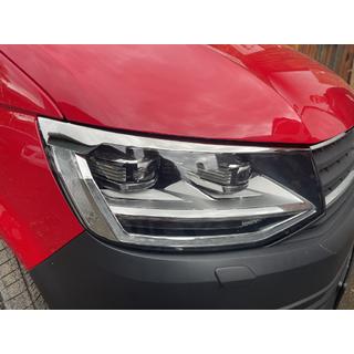 Ögonlock till strålkastare (2 st, rostfritt stål) Volkswagen T6 2015–2024 foto 2