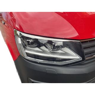 Ögonlock till strålkastare (2 st, rostfritt stål) Volkswagen T6 2015–2024 foto 1